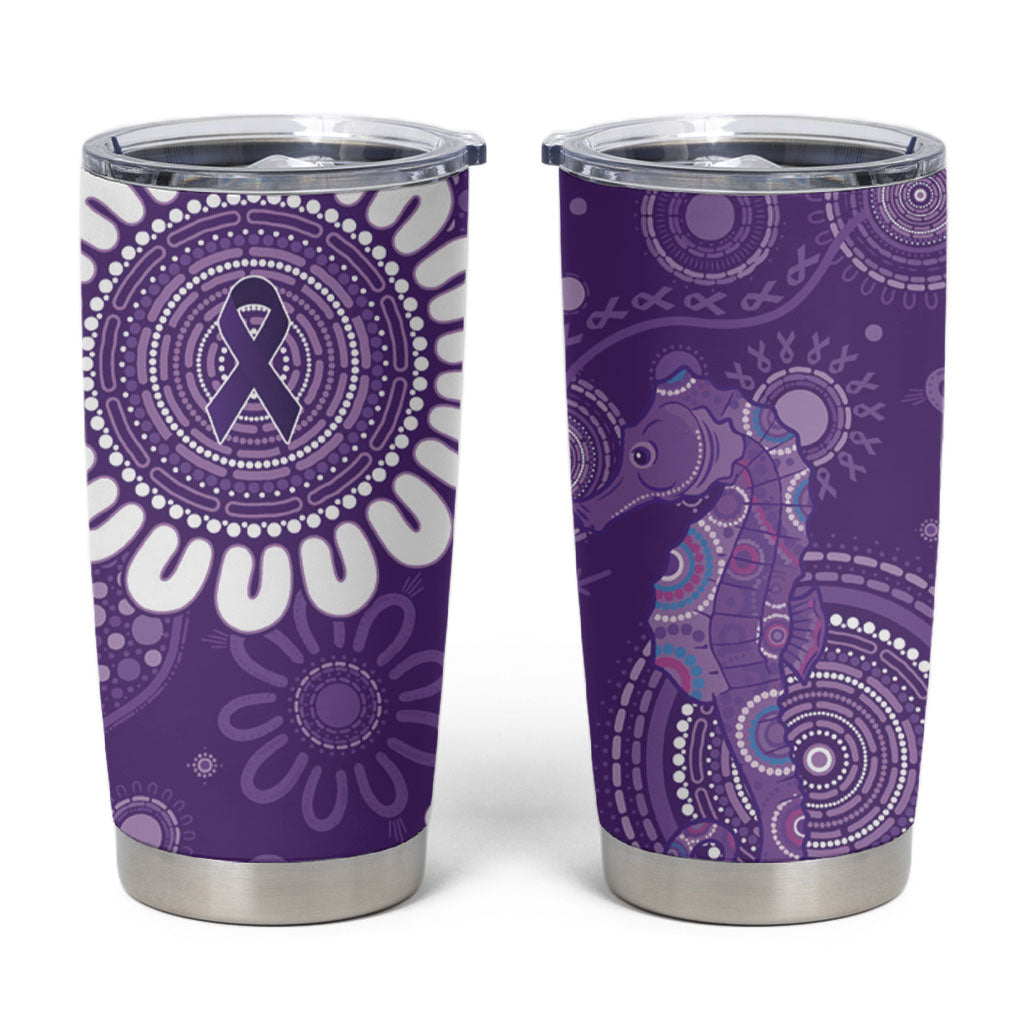 Sea Horse Australia Epilepsy Support Tumbler Cup