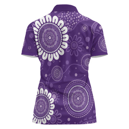 Sea Horse Australia Epilepsy Support Women Polo Shirt