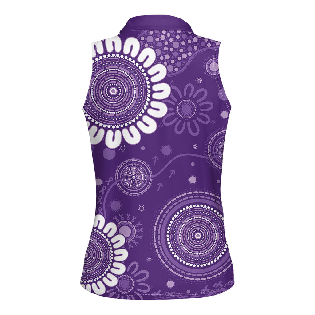 Sea Horse Australia Epilepsy Support Women Sleeveless Polo Shirt