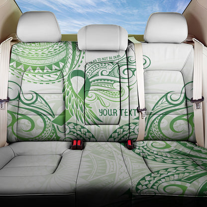 Its Okay Green Ribbon Personalised Back Car Seat Cover Polynesian Depression Support Hope And Healing