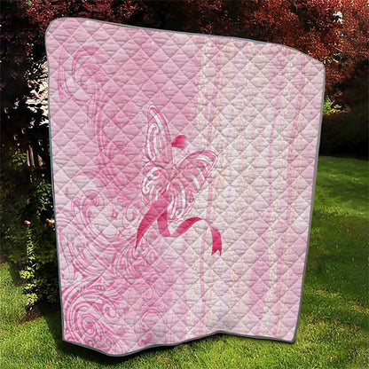 Hawaii Breast Cancer Support Quilt Maile Pikake Lokelani Crown Flower Lei Inspired