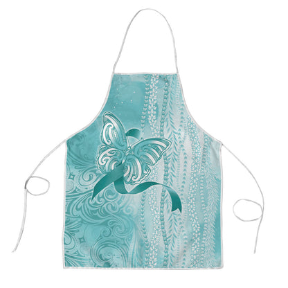 Hawaii PTSD Support Healing From Trauma Apron Maile Pikake Lokelani Crown Flower Lei Inspired