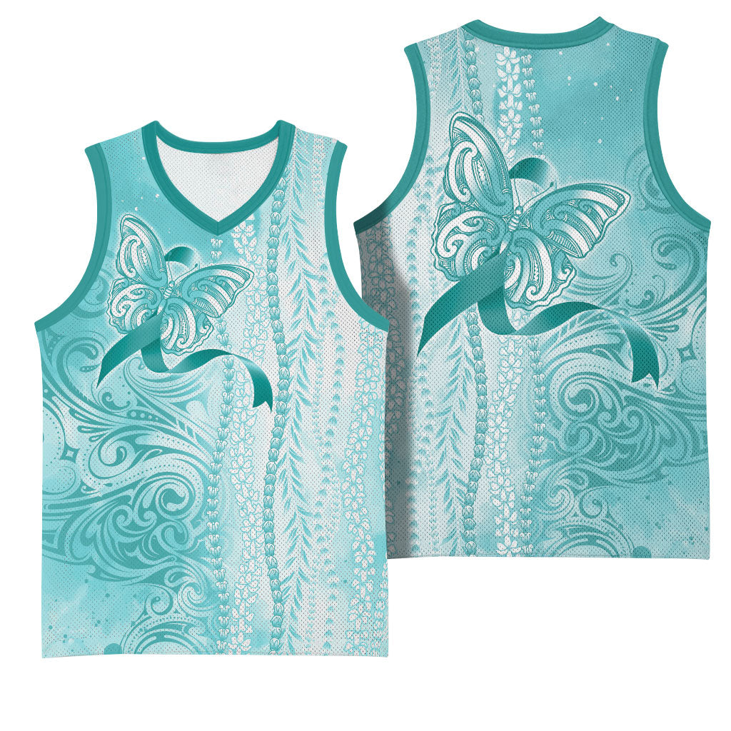 Hawaii PTSD Support Healing From Trauma Basketball Jersey Maile Pikake Lokelani Crown Flower Lei Inspired
