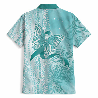 Hawaii PTSD Support Healing From Trauma Hawaiian Shirt Maile Pikake Lokelani Crown Flower Lei Inspired