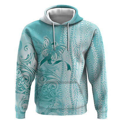 Hawaii PTSD Support Healing From Trauma Hoodie Maile Pikake Lokelani Crown Flower Lei Inspired