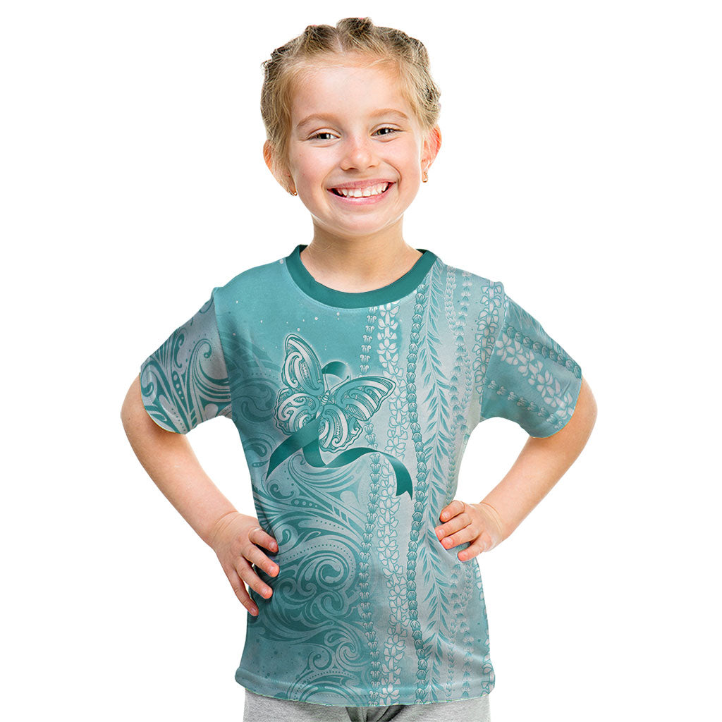 Hawaii PTSD Support Healing From Trauma Kid T Shirt Maile Pikake Lokelani Crown Flower Lei Inspired