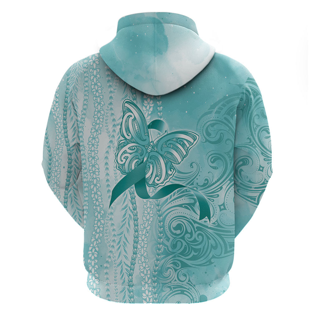 Hawaii PTSD Support Healing From Trauma Zip Hoodie Maile Pikake Lokelani Crown Flower Lei Inspired