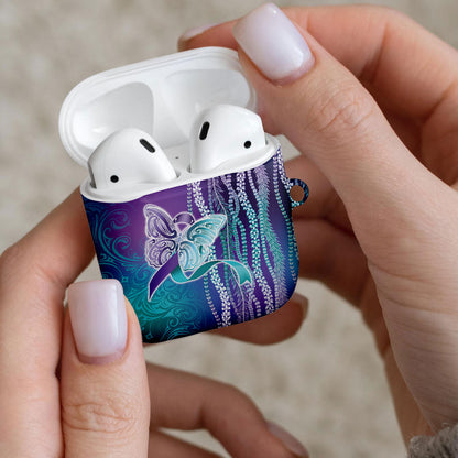 You Matter Suicide Prevention Support AirPods Case Maile Pikake Lokelani Crown Flower Lei Inspired