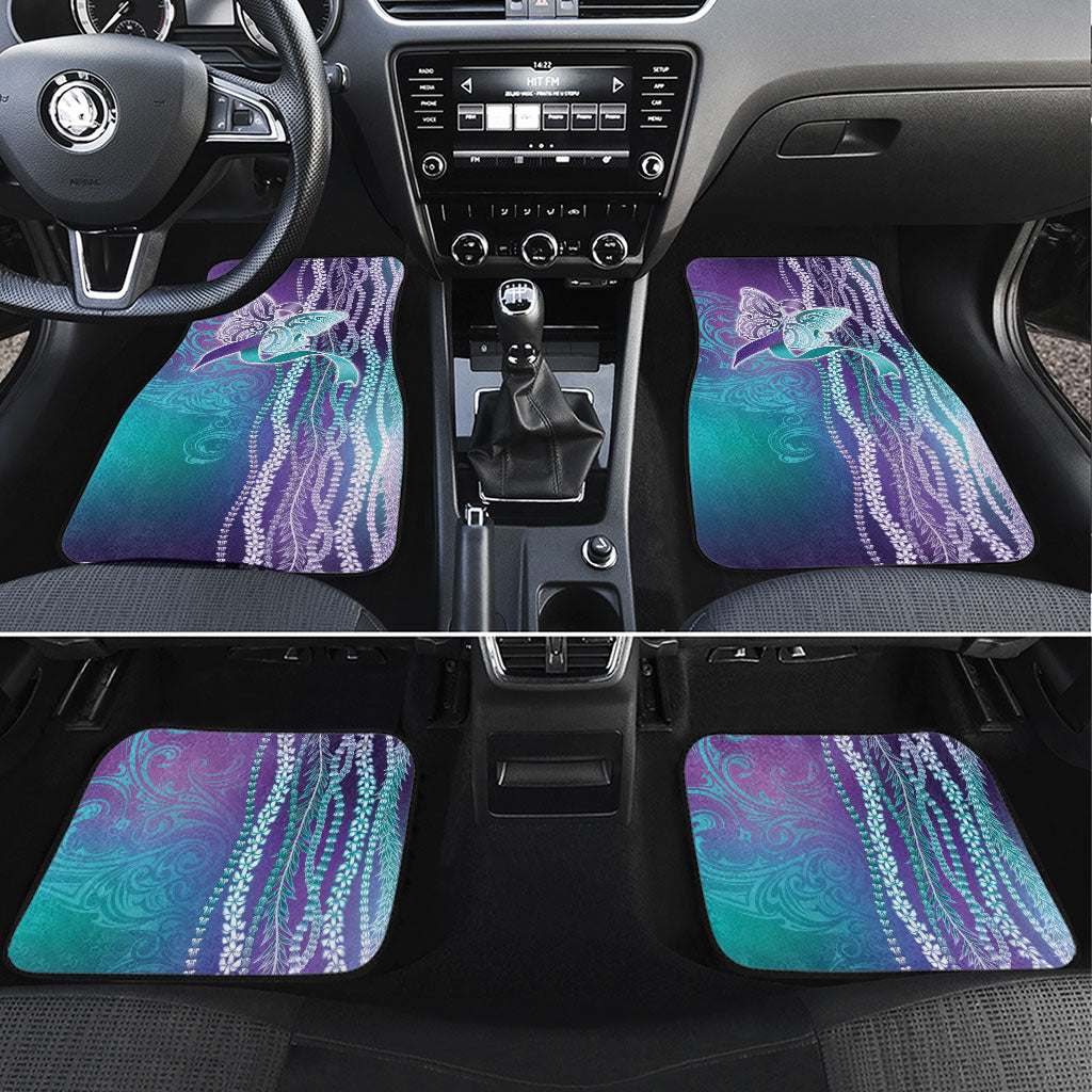 You Matter Suicide Prevention Support Car Mats Maile Pikake Lokelani Crown Flower Lei Inspired