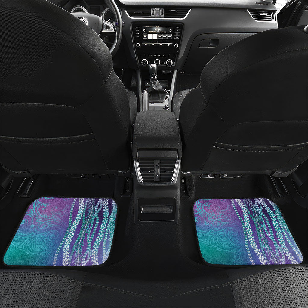 You Matter Suicide Prevention Support Car Mats Maile Pikake Lokelani Crown Flower Lei Inspired