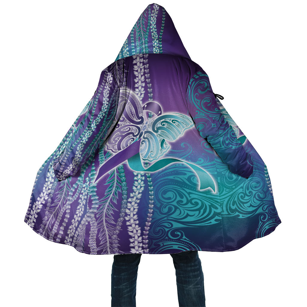 You Matter Suicide Prevention Support Cloak Maile Pikake Lokelani Crown Flower Lei Inspired