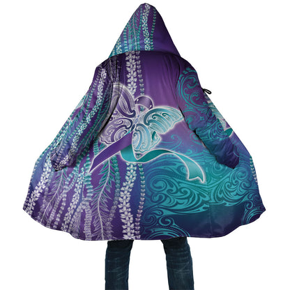 You Matter Suicide Prevention Support Cloak Maile Pikake Lokelani Crown Flower Lei Inspired