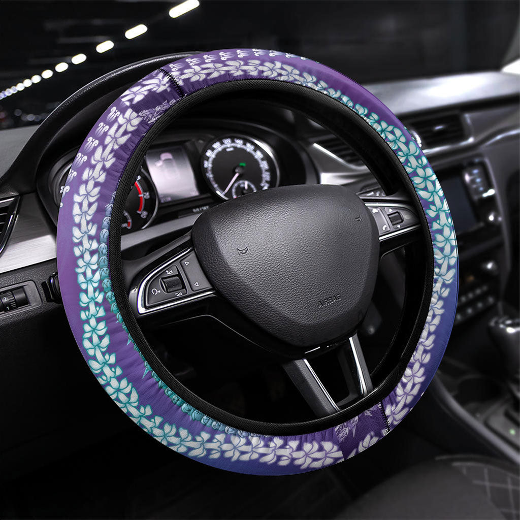 You Matter Suicide Prevention Support Steering Wheel Cover Maile Pikake Lokelani Crown Flower Lei Inspired