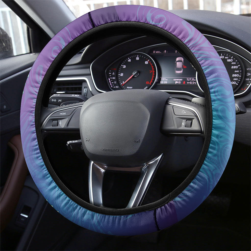You Matter Suicide Prevention Support Steering Wheel Cover Maile Pikake Lokelani Crown Flower Lei Inspired