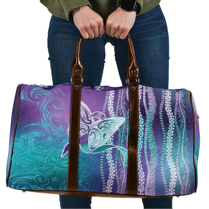 You Matter Suicide Prevention Support Travel Bag Maile Pikake Lokelani Crown Flower Lei Inspired