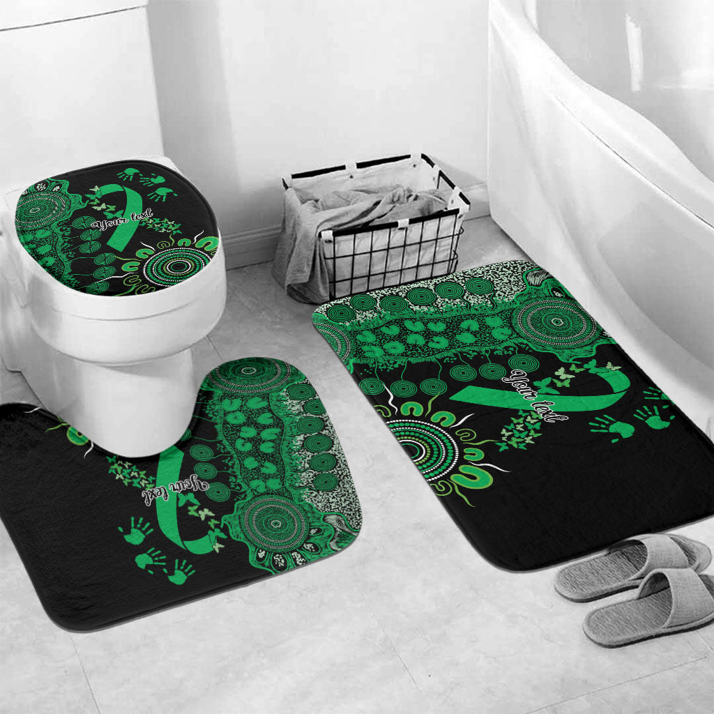 Australia Minority Mental Health Support Personalised Bathroom Set Aboriginal Ribbon Dot Painting