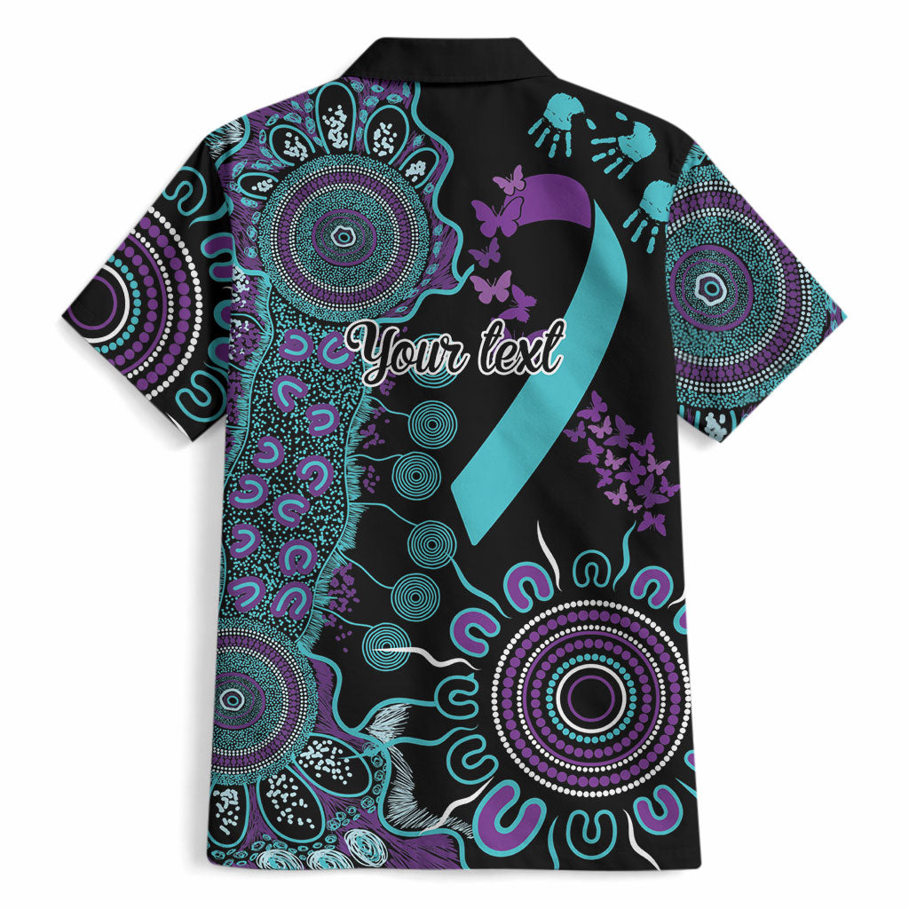 Australia You Matter Suicide Prevention Support Personalised Hawaiian Shirt Aboriginal Ribbon Dot Painting