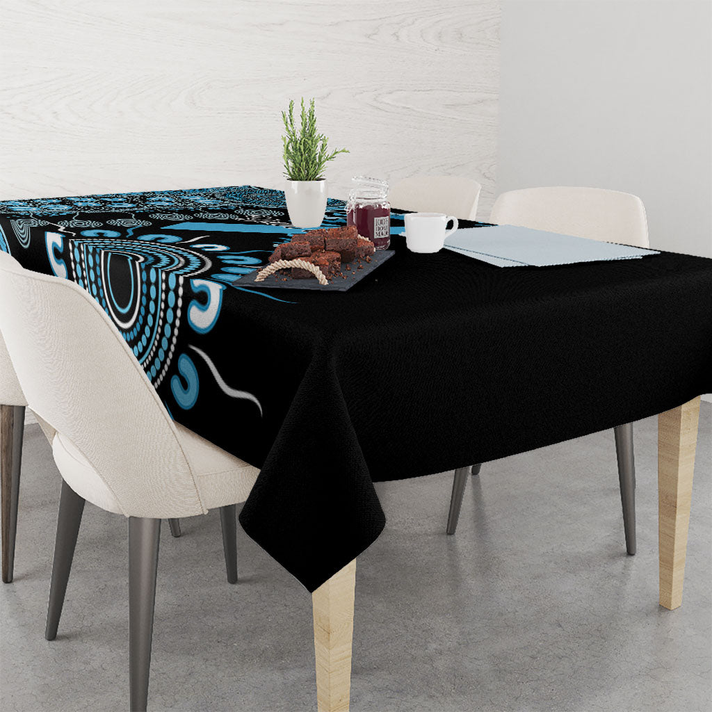 Australia Prostate Cancer Support Personalised Tablecloth Aboriginal Ribbon Dot Painting