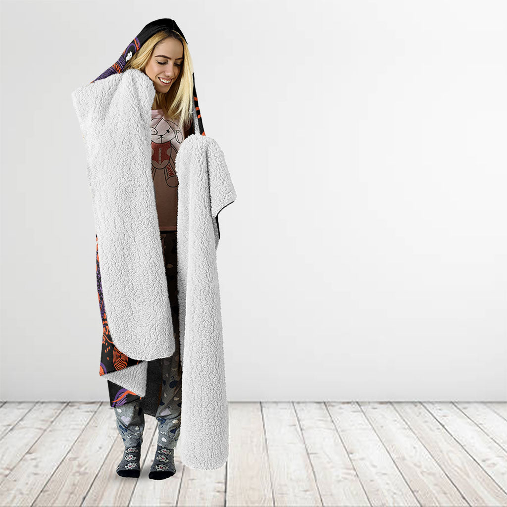 Australia Psoriasis Support Personalised Hooded Blanket Aboriginal Ribbon Dot Painting