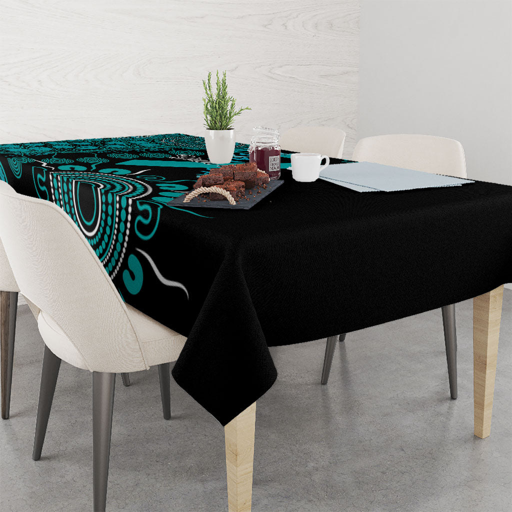 Australia PTSD Support Healing From Trauma Personalised Tablecloth Aboriginal Ribbon Dot Painting