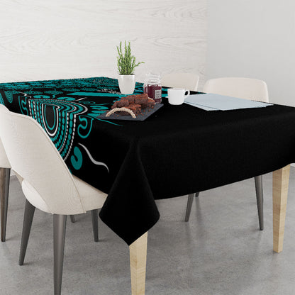 Australia PTSD Support Healing From Trauma Personalised Tablecloth Aboriginal Ribbon Dot Painting