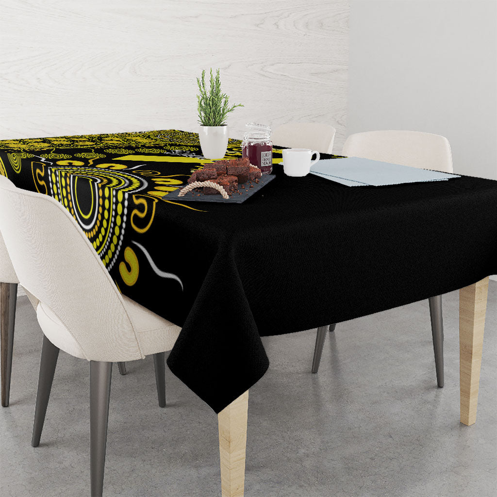 Sarcoma Support Rare Cancer Strength Personalised Tablecloth Aboriginal Ribbon Dot Painting