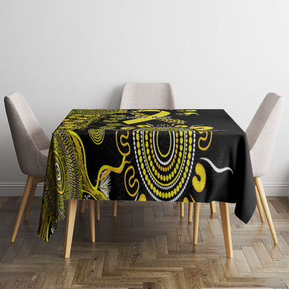 Sarcoma Support Rare Cancer Strength Personalised Tablecloth Aboriginal Ribbon Dot Painting