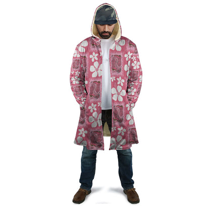 Give Cancer The Boot Pink Cowgirl Cloak Western Aloha Hibiscus Paniolo Heritage Floral