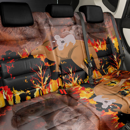Save Wildlife Australia Back Car Seat Cover Australia Bushfire Recovery Wildlife Support