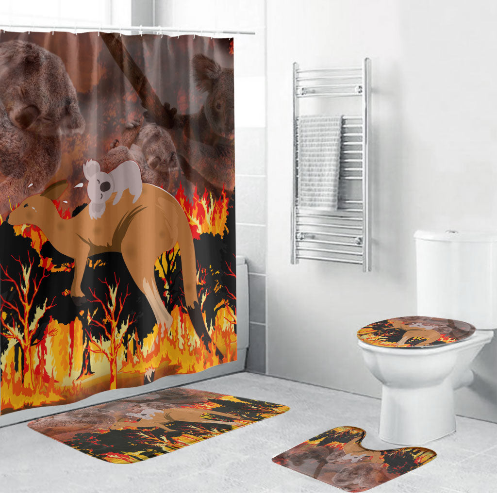 Save Wildlife Australia Bathroom Set Australia Bushfire Recovery Wildlife Support