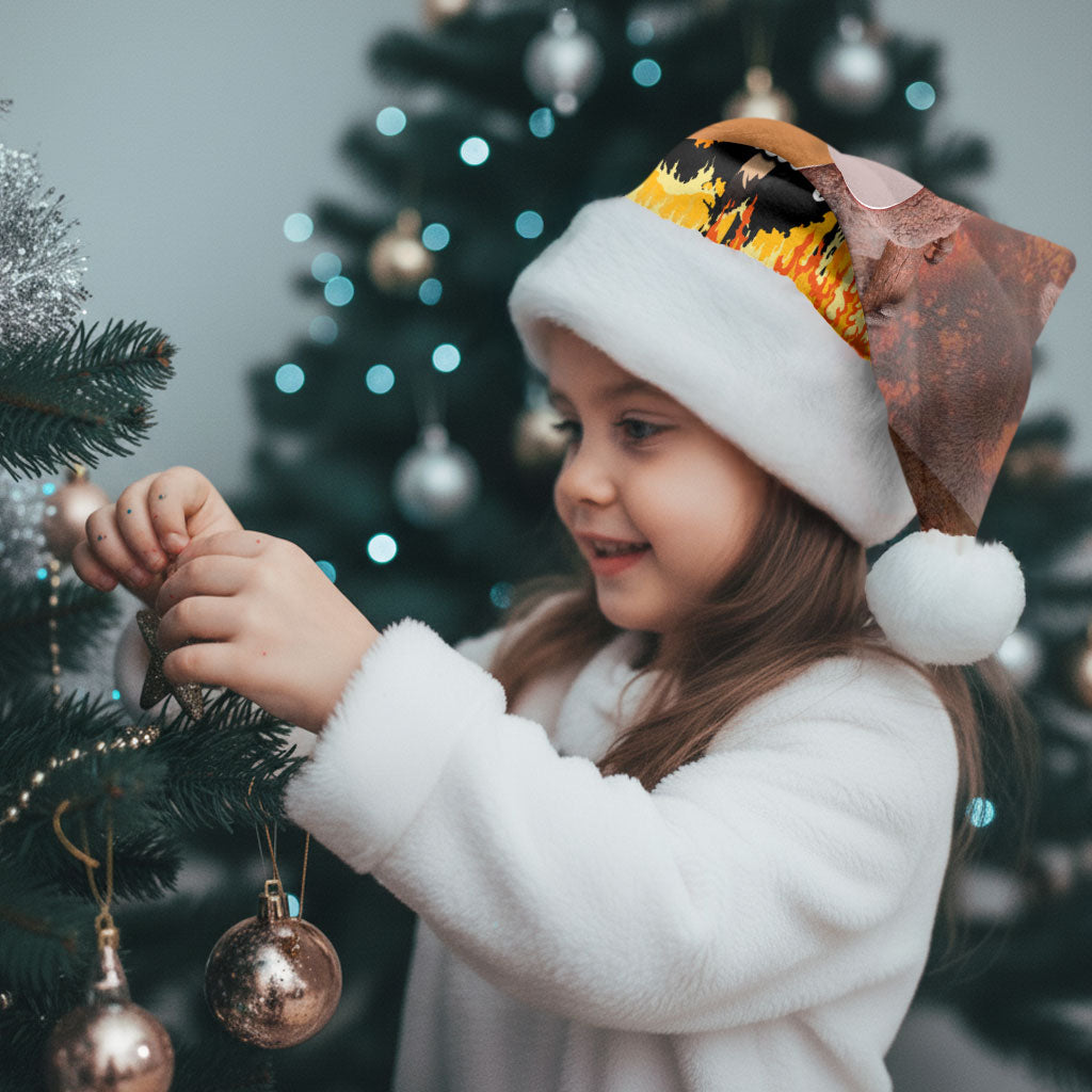 Save Wildlife Australia Christmas Santa Hat Bushfire