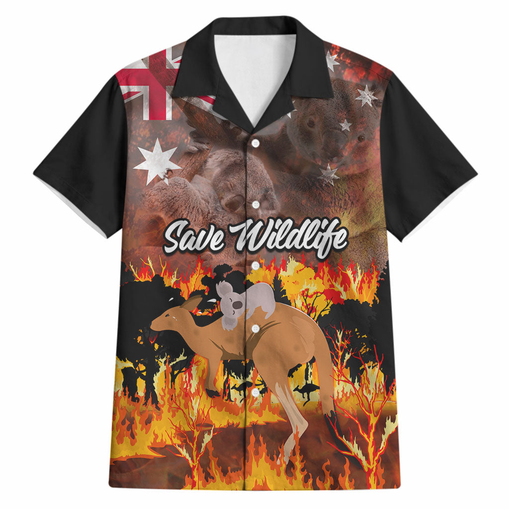 Save Wildlife Australia Hawaiian Shirt Australia Bushfire Recovery Wildlife Support