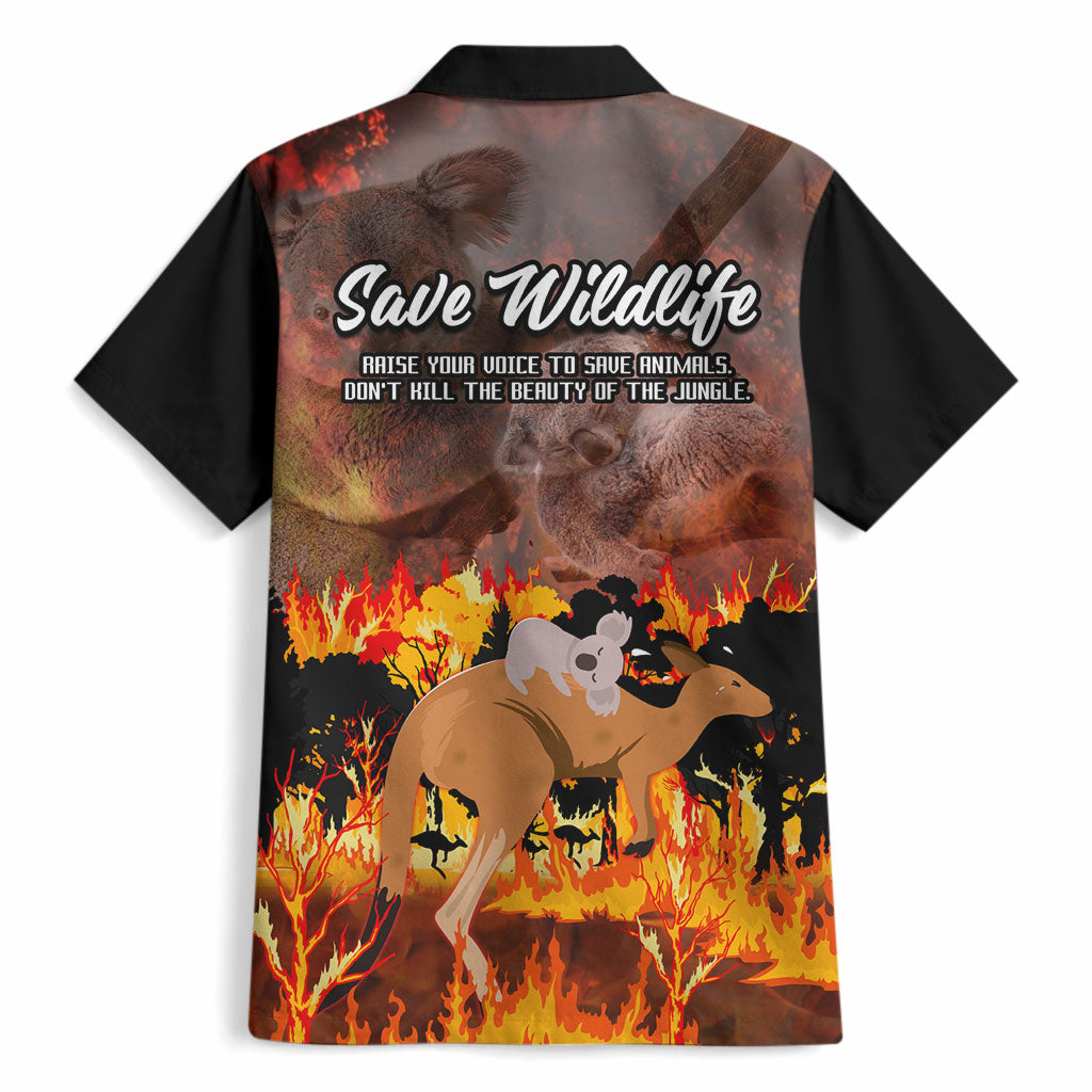 Save Wildlife Australia Hawaiian Shirt Australia Bushfire Recovery Wildlife Support