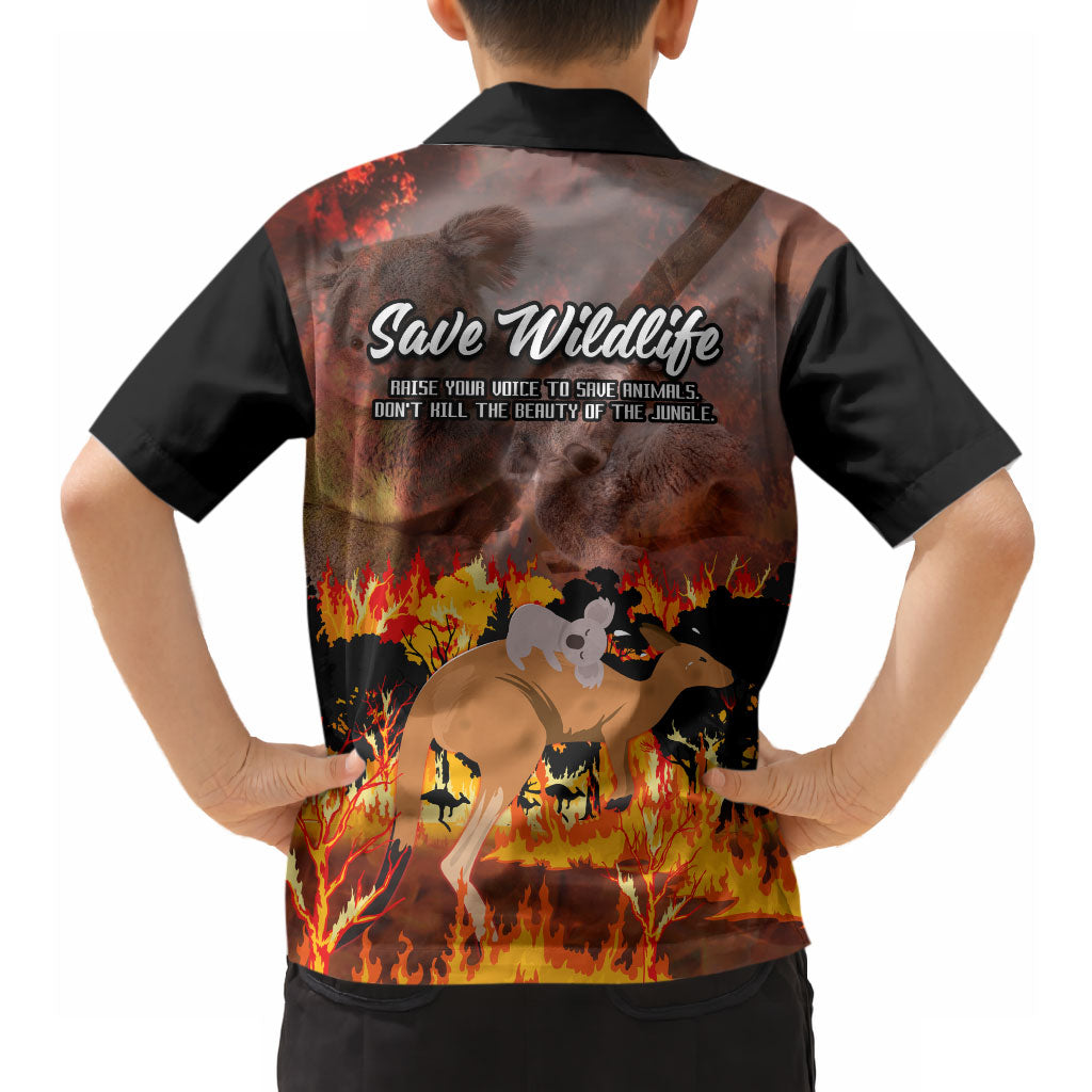 Save Wildlife Australia Hawaiian Shirt Australia Bushfire Recovery Wildlife Support