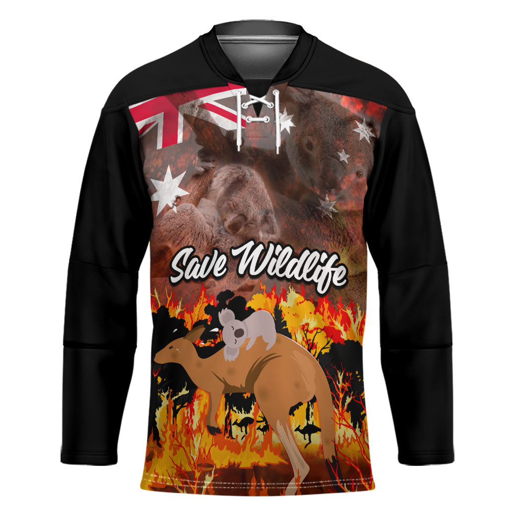 Save Wildlife Australia Hockey Jersey Australia Bushfire Recovery Wildlife Support