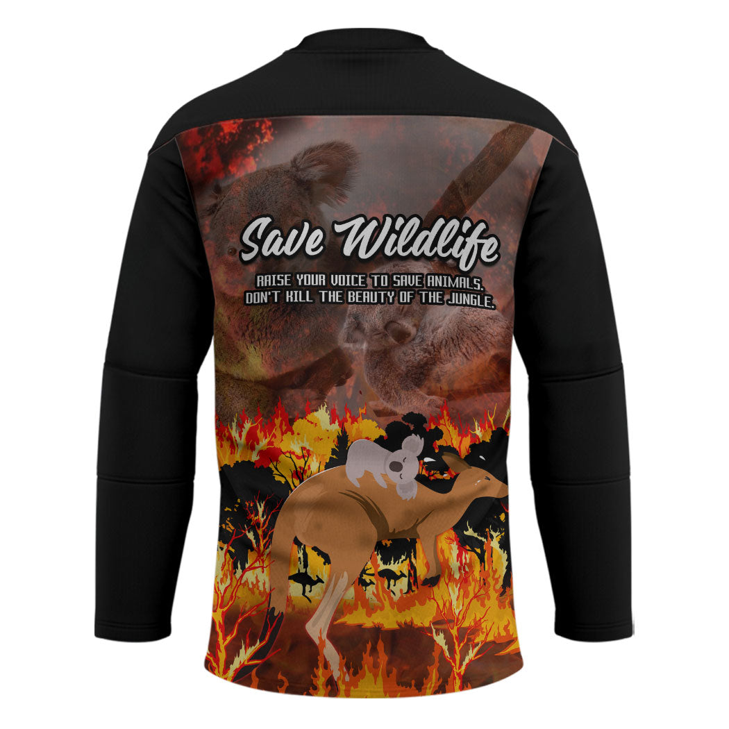 Save Wildlife Australia Hockey Jersey Australia Bushfire Recovery Wildlife Support