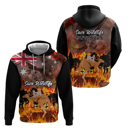 Save Wildlife Australia Hoodie Australia Bushfire Recovery Wildlife Support