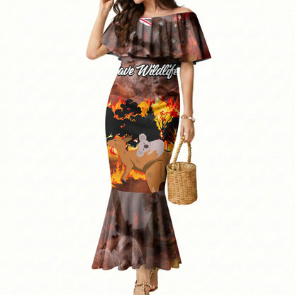 Save Wildlife Australia Mermaid Dress Australia Bushfire Recovery Wildlife Support