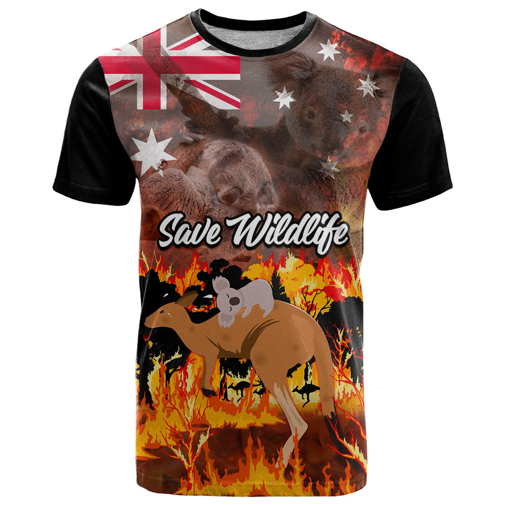 Save Wildlife Australia T Shirt Australia Bushfire Recovery Wildlife Support