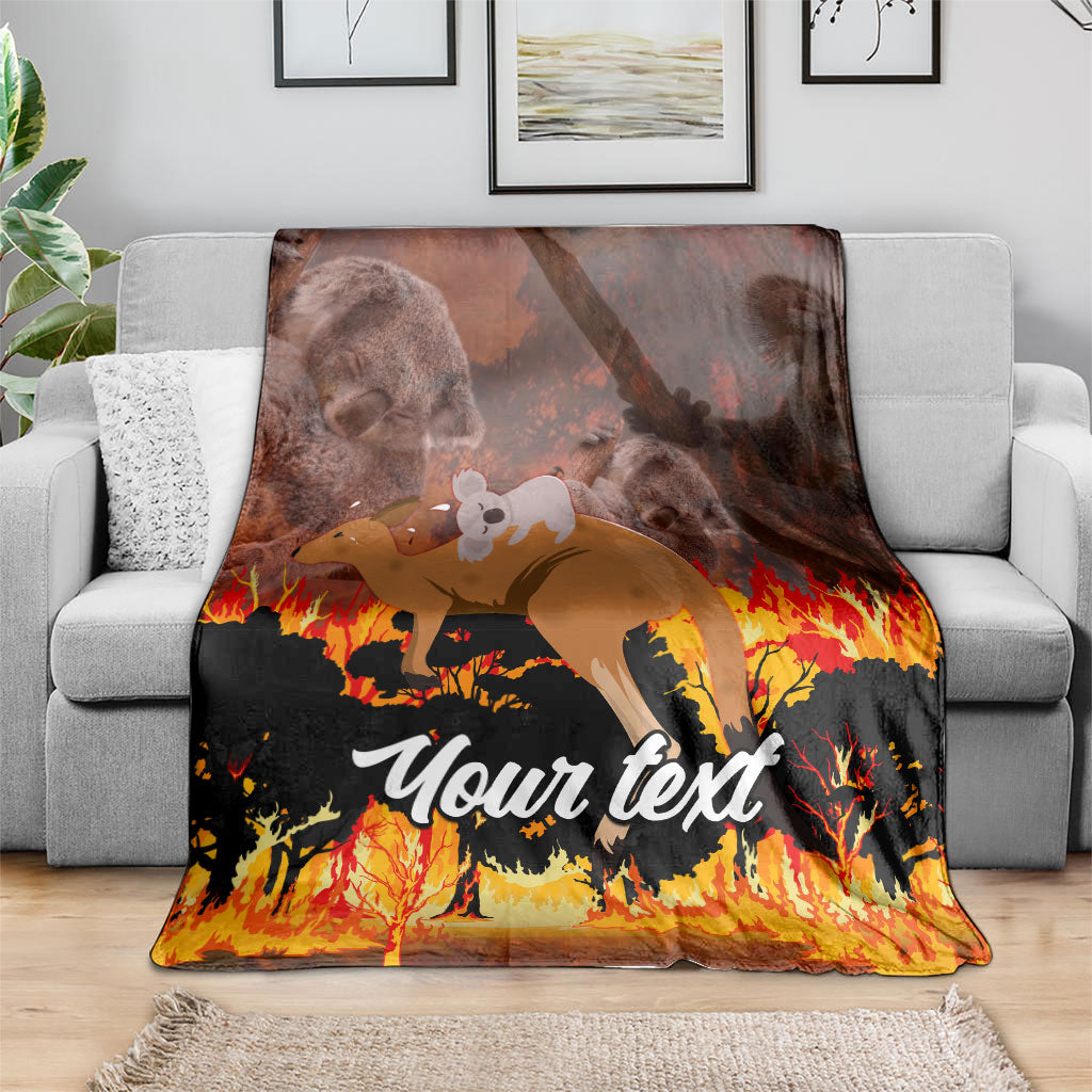 Personalised Save Wildlife Australia Blanket Australia Bushfire Recovery Wildlife Support