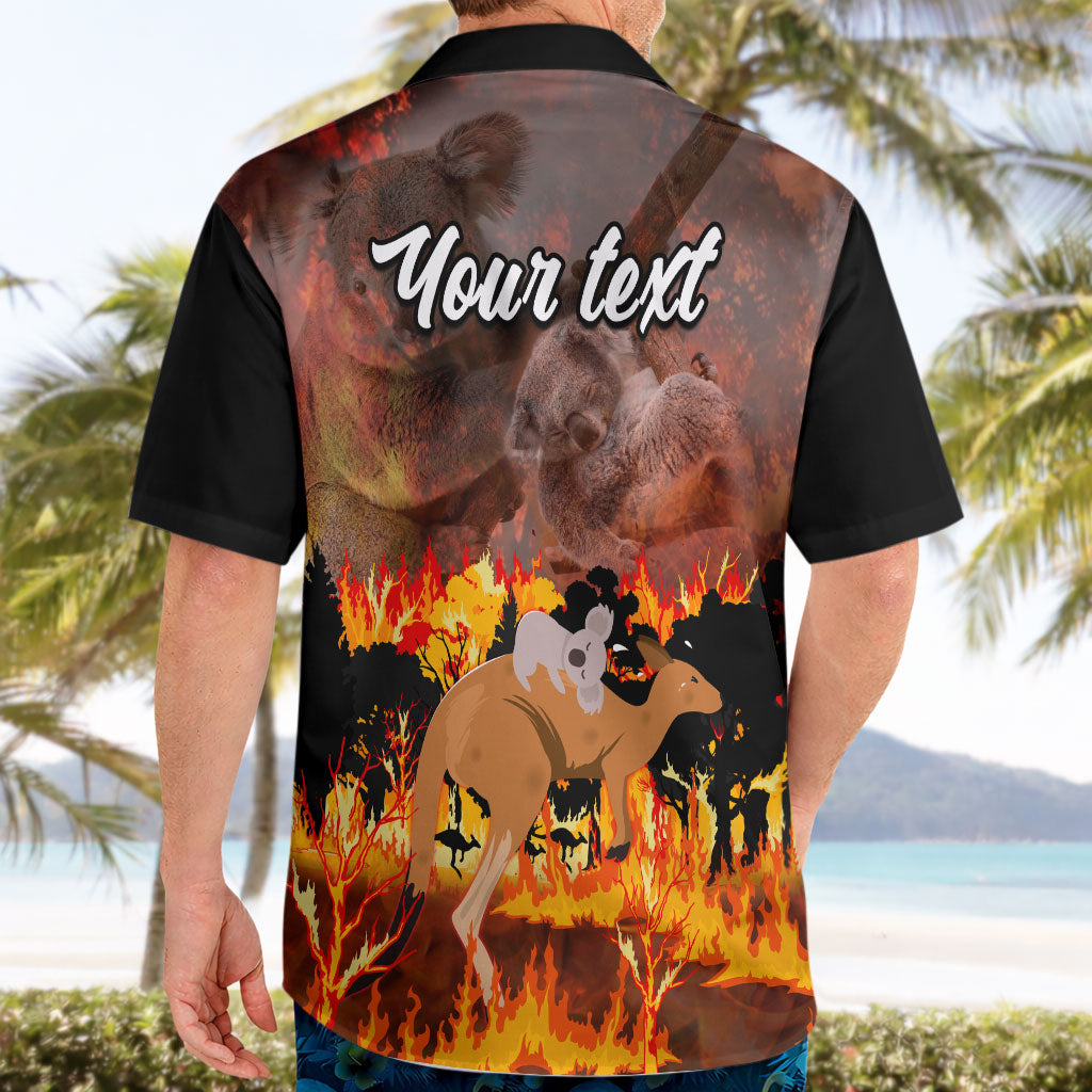Personalised Save Wildlife Australia Hawaiian Shirt Australia Bushfire Recovery Wildlife Support