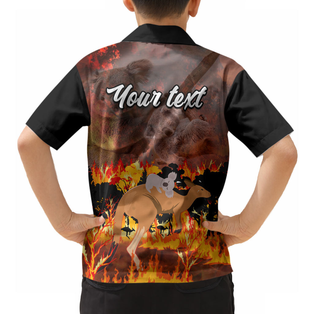 Personalised Save Wildlife Australia Hawaiian Shirt Australia Bushfire Recovery Wildlife Support