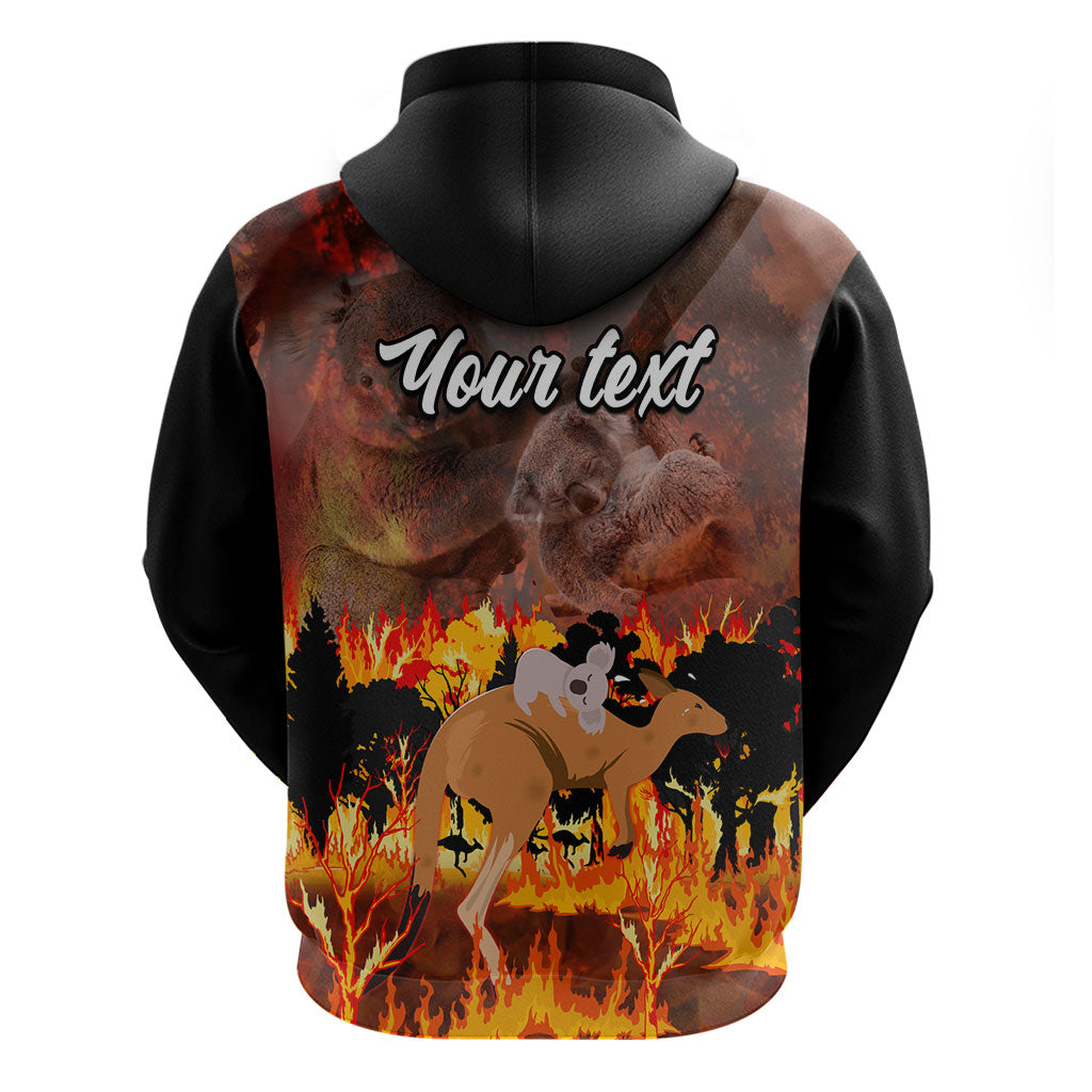Personalised Save Wildlife Australia Hoodie Australia Bushfire Recovery Wildlife Support