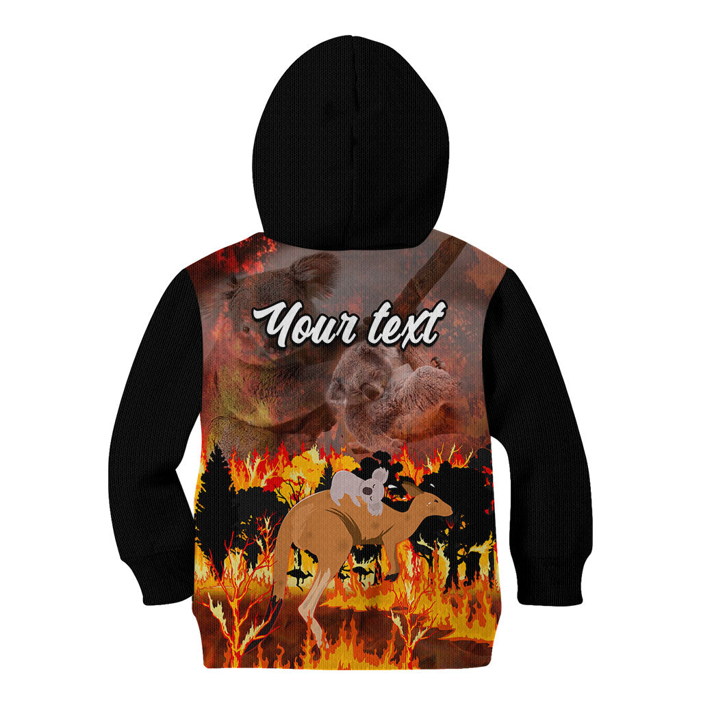 Personalised Save Wildlife Australia Kid Hoodie Australia Bushfire Recovery Wildlife Support