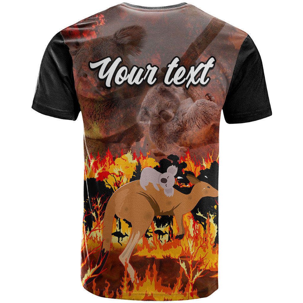 Personalised Save Wildlife Australia T Shirt Australia Bushfire Recovery Wildlife Support