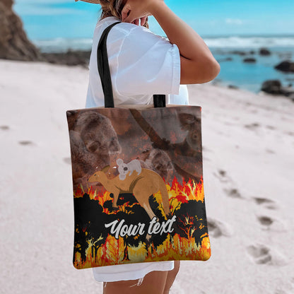 Personalised Save Wildlife Australia Tote Bag Australia Bushfire Recovery Wildlife Support