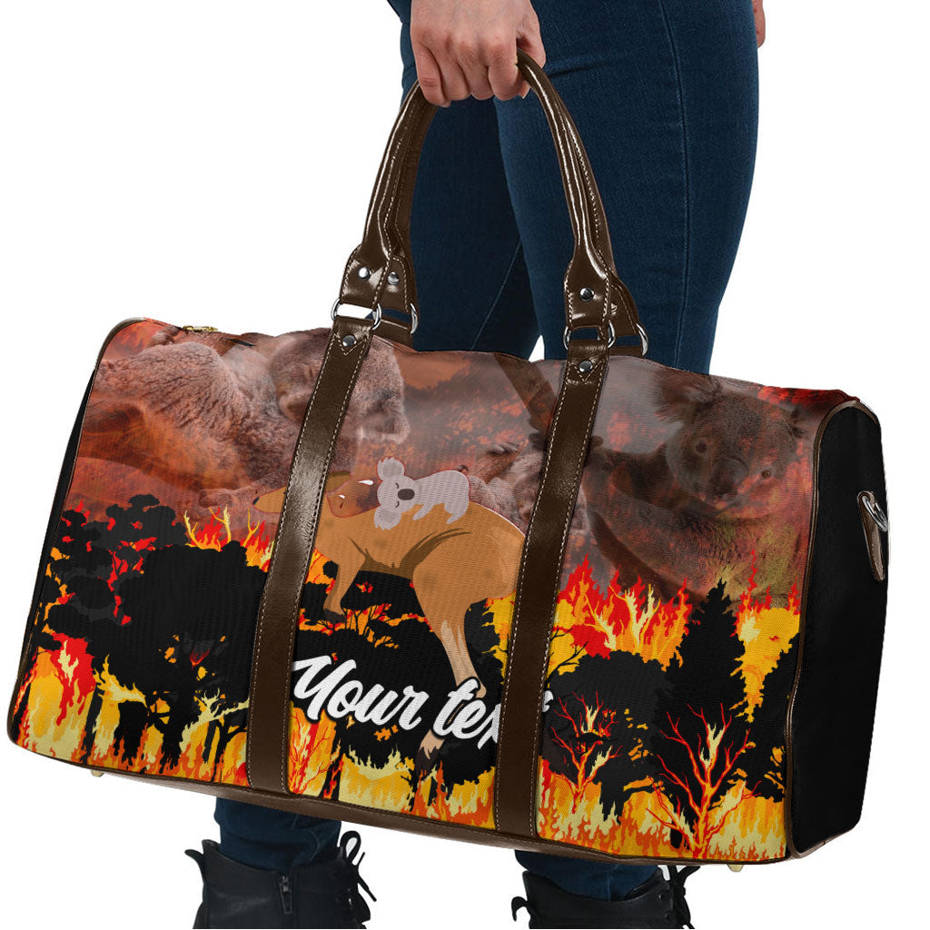Personalised Save Wildlife Australia Travel Bag Australia Bushfire Recovery Wildlife Support