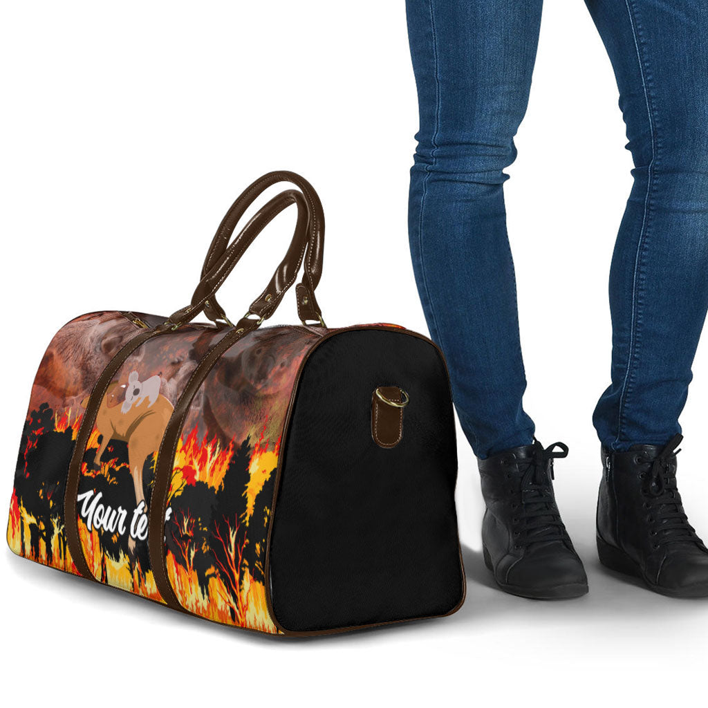 Personalised Save Wildlife Australia Travel Bag Australia Bushfire Recovery Wildlife Support