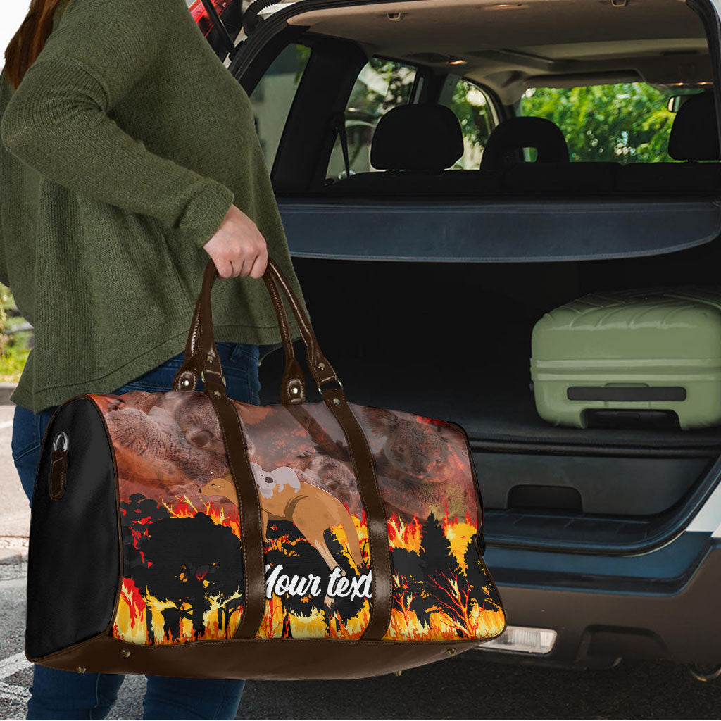Personalised Save Wildlife Australia Travel Bag Australia Bushfire Recovery Wildlife Support