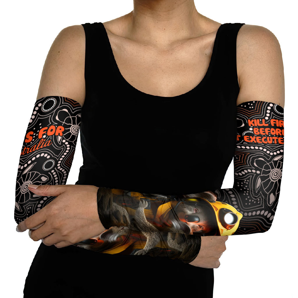 Paws For Australia Arm Sleeves Bushfire Wildlife Support Indigenous Aboriginal
